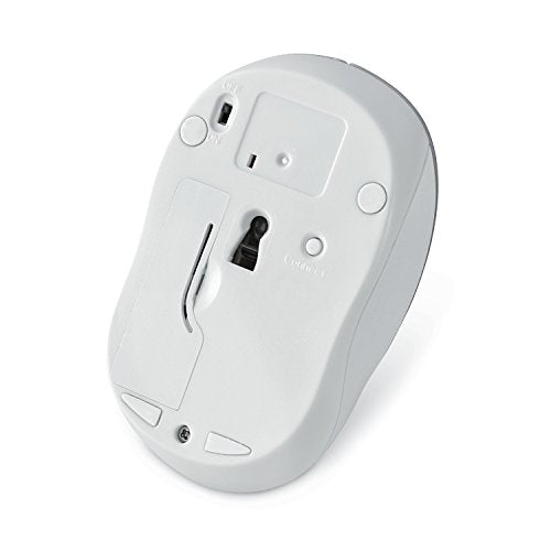 Verbatim 2.4G Wireless LED Silent Mouse - Noiseless and Silent Click Computer Mouse with Nano Receiver for Mac and PC - Silver - style: Silver Mouse