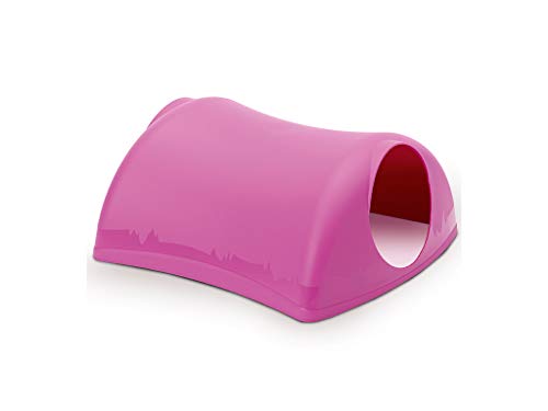 Lixit® Critter Hollow Igloo Hidaway Home for Guinea Pigs, Chinchillas, Rats and Other Small Animals (Pink, 1 Pack) - size: 1 Pack