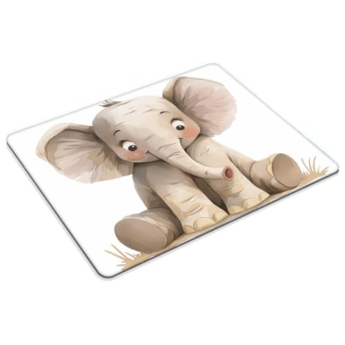 Elephant（2） Mouse pad Customized Mousepad Non-Slip Rubber Base Mouse Pads for Computers Laptop Office Desk Accessories Mouse pad - color: Elephant（2）