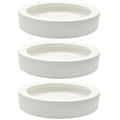 3 Pcs Reptile Food Bowl, Ceramic Water Feeder Bowl for Lizard Anoles Bearded Dragons Crested Gecko Hermit Crabs Triangular | Mini Reptile Feeder Reptile Food Bowls Bearded Dragon Bowl