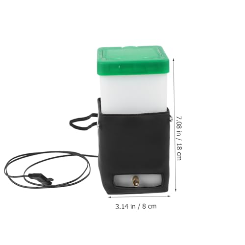 1Set 1L Heated Pet Water Bowl Heated Water Bottle Dispenser for Rabbit Cat Hamster Guinea Pigs Ferrets Birds Mouse Cockatiel Rats Other Small Animal Pet No Drip No Leak No Mess Mount Drinker