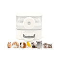 No Drip Hanging Automatic Rabbit Water Dispenser 650ml, Top Refill Pet Water Bowl Bottle BPA Free for Bunny, Guinea Pig, Ferret, Chinchilla,Squirrel,Hamster,Puppy Kitten, Other Small Animals
