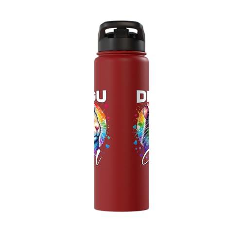 Degu Girl Degu Stainless Steel Insulated Water Bottle - color: Red