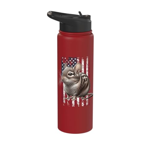 American Degu US Degu Stainless Steel Insulated Water Bottle - color: Red
