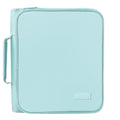 SUNEE Zippered Binder Bag with Handle, 2-Inch 3-Ring O-Ring, 500-Sheet Capacity, Includes Zip Pocket, 5-Tab Expanding File Folder, Multi-Pocket Organizer Binder for Middle School, Sky Blue - color: Sky Blue