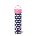 Swig Life 22oz Leakproof EZ Fill Water Bottle, Tee It Up | Leakproof Lid - Double Wall Insulated Stainless Steel - Lid, Straw & Lock - Cup Holder Friendly - Dishwasher Safe - color: Tee It Up, size: 22 Ounces