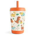 SANDJEST Dinosaur Insulated Sippy Tumbler 12 Oz, Gift for Birthday, Christmas & Back to School - color: Dinosaur 3