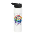 Degu Girl Degu Stainless Steel Insulated Water Bottle - color: White