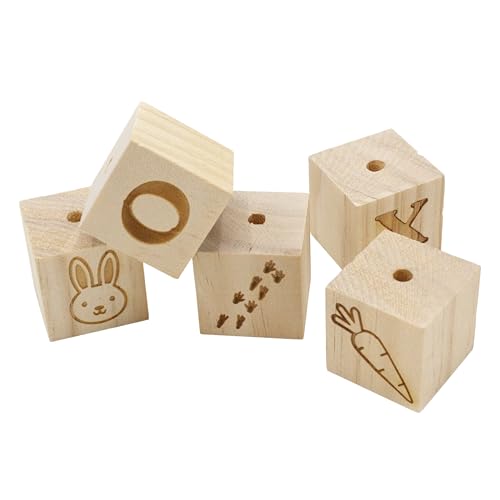 Oxbow Ox Blocks, Rabbit & Guinea Pig Toy, Bunny Enrichment Chew Toy | Oxbow Enriched Life, Rabbit Chew Toys, Guinea Pig Enrichment, Guinea Pig Chew Toys, Rabbit Enrichment, Natural Materials