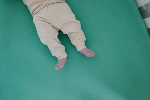 Premium Fitted Knit Crib Sheet/Toddler Sheet Leif by Copper Pearl, CP-CRSH-0129-NSZ - color: Leif