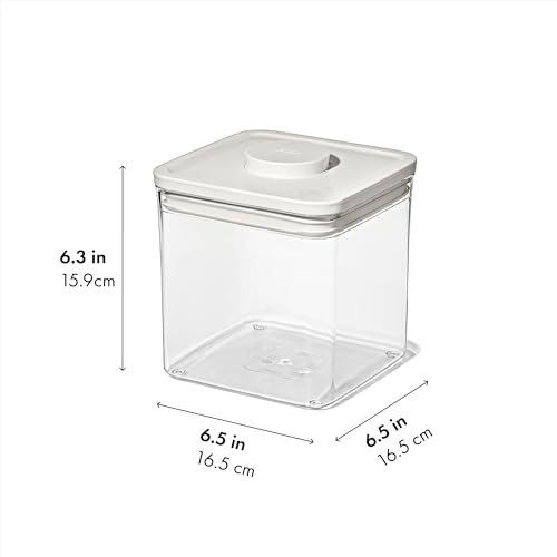OXO Pet POP Container — 2.8 Qt/2.6 L - color: Whisker Gray, size: 2.8 Qt