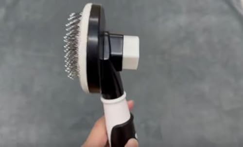 6-in-1 Pet Grooming Kit with Self Cleaning Slicker Brush, Double-Sided Dematting Undercoat Rake, Metal Grooming Comb, Dog & Cat Nail Clippers, Shedding Tool for Dogs, Cats & Rabbits