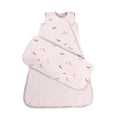 GUNAMUNA günamüna Unisex Baby, Toddler Wearable Blanket, Sleeping Bag Bamboo Rayon, Sleep Sack with Diaper Zipper, 1.0 TOG - color: Girl Dog, size: 24-36M