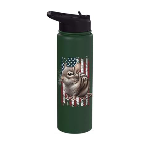 American Degu US Degu Stainless Steel Insulated Water Bottle - color: Dark Green