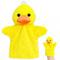 Duck Hand Puppets for Boys and Girls (1 Pack), Stuffed Animals Finger Toy, Pre-School Pretend Play, Duck Hand Puppet Plush Toys for Role Play, Goody Bags Filler - Party Favors for Toddlers and Kids - style: Duck