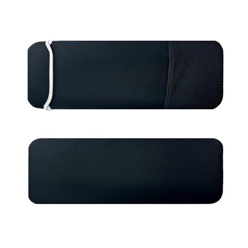 Wanty Black Color Neoprene Dust-Proof Cover Carry Bag Sleeve Protectors Compatible with Logitech MK270 / MK235 / MK295 / MK540 Wireless Keyboard and Mouse Combo