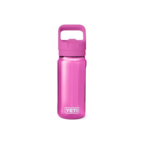 YETI Yonder 600 ml/20 oz Water Bottle with Yonder Straw Cap, Wildflower Fuchsia - color: Wildflower Fuchsia, size: 20 Ounces