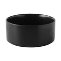 6'' Ceramic Dog Bowl - 30Oz Classic Dogs Food & Water Bowl for Small and Medium Breed Dogs, Heavy Duty Non-Slip Dog Dishes, Food Grade Stoneware Pet Bowl, Dishwasher & Microwave Safe, Black - color: Bowl - Black, size: 6 inch