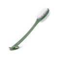 EcoTools Sea Gems Bath Bristle Brush, Dual-Sided Back Scrubber for Shower | Smooths rough spots, shower brush for back, dual-sided, long handle bath brush, vegan, low-waste design, body wash brush - style: Bath Bristle Brush
