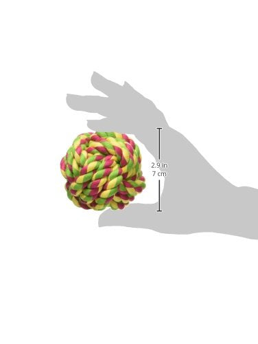Mammoth Pet Products 43720085: Monkey Fist Ball Dog Toy, Mini - size: Mini 2.5 inch, style: Fist Ball