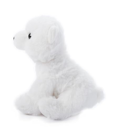 The Petting Zoo Polar Bear Stuffed Animal Plushie, Gifts for Kids, Wild Onez Babiez Zoo Animals, Polar Bear Plush Toy 6 inches - color: Polar Bear