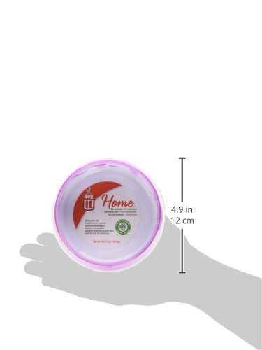Dogit Non-Skid Dog Food and Water Bowl, Pink | BPA-Free Dish with Cute Hearts and Bones Design, Dishwasher Safe Pet Bowl, 4.9” Diameter, 10.1 fl. oz. Capacity - color: Pink
