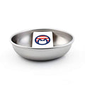 Stainless Steel Cat Bowl for Food & Water by Americat – Made in USA – Dishwasher Safe, Human Grade, Whisker Friendly Dish (1 Bowl) - size: 1 Bowl