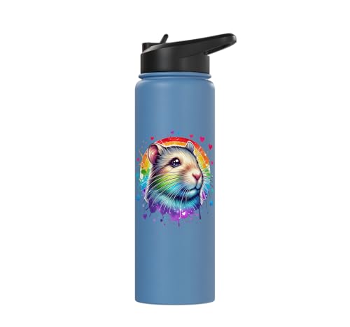 Degu Stainless Steel Insulated Water Bottle - color: Light Blue