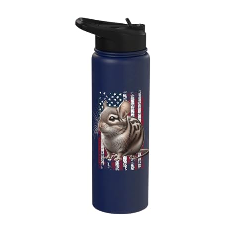 American Degu US Degu Stainless Steel Insulated Water Bottle - color: Navy Blue
