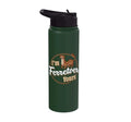I'm Ferretver Yours Ferret Pet Animal Funny Ferret Stainless Steel Insulated Water Bottle - color: Dark Green