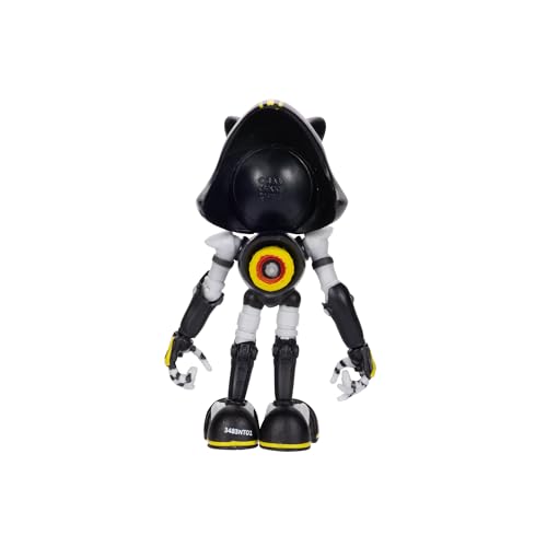 Sonic the Hedgehog 4-inch Metal Sonic 3.0 Action Figure with Red Star Accessory. Ages 3+ (Officially licensed by Sega)