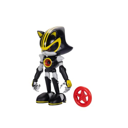 Sonic the Hedgehog 4-inch Metal Sonic 3.0 Action Figure with Red Star Accessory. Ages 3+ (Officially licensed by Sega)