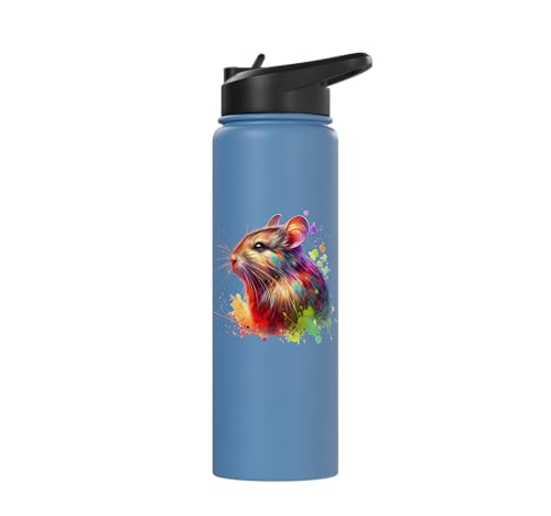 Degu Stainless Steel Insulated Water Bottle - color: Light Blue