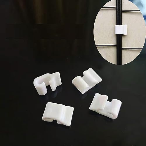 20 Pack Wire Cage Clips Cat Cage Door Latch Buckle Lock Snap on Detachable Connector Clamp for DIY Assembly Kitten Puppy Chicken Quail Pigeon Dog Rabbit Cages Gate Yard - color: 20 Pack