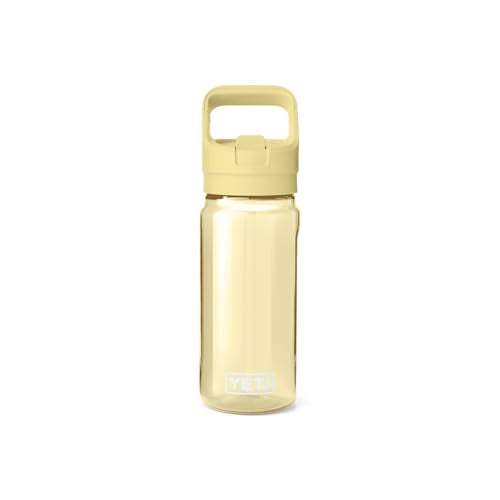 YETI Yonder 600 ml/20 oz Water Bottle with Yonder Straw Cap, Daybreak Yellow - color: Daybreak Yellow, size: 20 Ounces