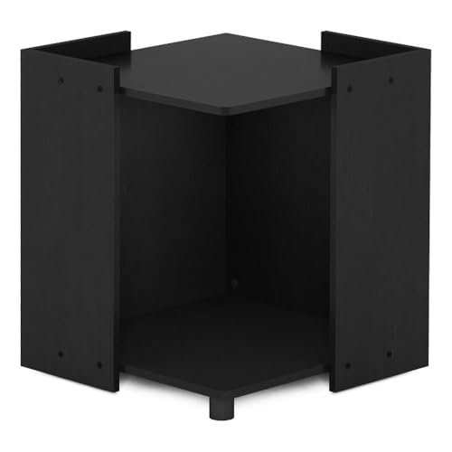 Furinno Peli Litter Box Enclosure, Americano | Hidden Litter Box Furniture with Open Storage, Wooden Pet House, Easy Assembly, for Living Room - color: Americano, size: Cube