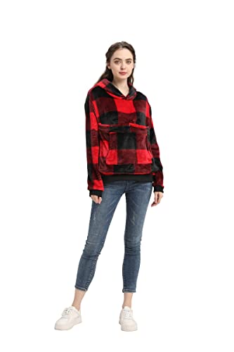 Pet Cat Dog Pouch Hoodies Small Animal Carrier – Kitten Puppy Pouch Sweatshirt Kangaroo Pocket Pullover Top - color: Red, size: 3X-Large