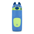 Ello Ellies 12oz Stainless Steel Leakproof Kids Water Bottle, Dog | Insulated kids water bottle with straw, leakproof locking lid, carry handle, and stainless steel fun animal design for school - color: Dog, size: 12 Ounces