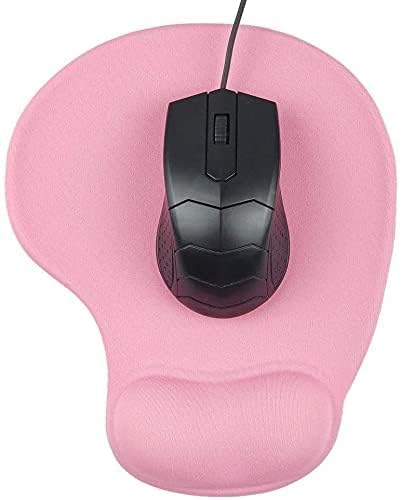 Office Mousepad with Gel Wrist Support - Ergonomic Gaming Desktop Mouse Pad Wrist Rest - Design Gamepad Mat Rubber Base for Laptop Computer -Silicone Non-Slip Special-Textured Surface (08Navy) - color: 08Navy