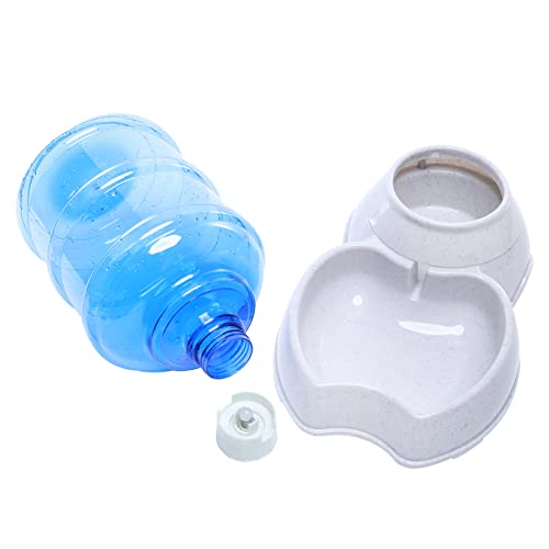 Pet Water Dispenser Automatic for Dogs Cats, BPA-Free, Gravity Refill, Self Feeding for Small Medium Pets Puppy Kitten Rabbit - 1 Gallon (Waterer) - size: Waterer
