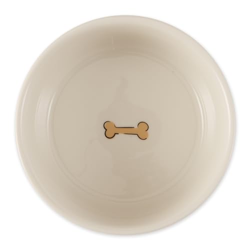 Bone Dry Ceramic Food Bowls, Non-Slip & Dishwasher Safe, Small Set, 4.25x2 Terrazzo - color: Terrazzo, size: Small Set, 4.25x2"