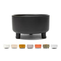 Waggo Uplift Ceramic Dog Bowl for Small Medium and Large Breeds - Heavyweight and Durable Pet Food and Water Dish Crock, Dishwasher Safe, Modern, Elevated Feeder (Black, Medium) - color: Black, size: Medium