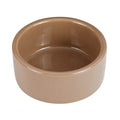 Kaytee Stoneware Ceramic Pet Hamster Bowl, Brown, 3-Inch - size: 3 in