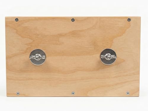 Chinchilla Natural Wood Hanging Tunnel Toys, Small Animals Tunnel Tube, Chinchilla Cage Accessories for Ferret Guinea Pig Rat Hiding and Resting (with Holes) - color: With Holes