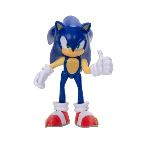 Sonic The Hedgehog 2.5" Best of Modern Sonic Action Figures, Includes Sonic, Shadow, Tails, and Knuckles