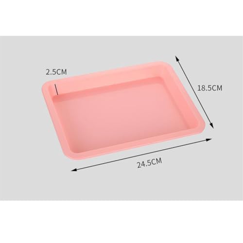 5 Pcs Small Litter Box Kitten Litter Box Plastic Cat Litter Pan Bunny Litter Boxes Guinea Pig Boxes Shallow Kitty Waste Tray Portable Pet Toilet for Indoor Cats Rabbits Small Animals