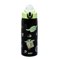 Zak Designs Star Wars Grogu Sage 19oz Leak-Proof Straw Kids Water Bottle | BPA Free, Insulated Stainless Steel, Cupholder Friendly, Dishwasher Safe, Lid Lock, Handle, For School, Home, Travel, Outdoor - color: Grogu, Din Djarin
