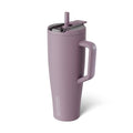 BrüMate Era Flip 40oz Tumbler with 100% Leakproof Covered Straw Lid | Hygienic Covered Straw | Insulated Stainless Steel Water Bottle with Handle | Cup Holder Friendly | BPA-Free (Lilac Dusk) - color: Lilac Dusk, size: 40 Ounces