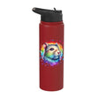 Degu Stainless Steel Insulated Water Bottle - color: Red