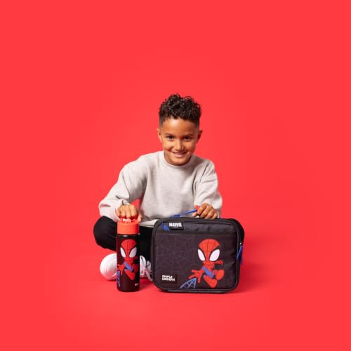 Simple Modern Marvel Spidey Kids Lunch Box & Insulated Lunch Bag for School | Hadley Cute Lunch Box for Girls, Boys, Toddlers | Fits Bento Box, Lunch Containers | Small Lunch Bag | Spider-Man, Spidey Kid - color: Marvel: Spidey Kid